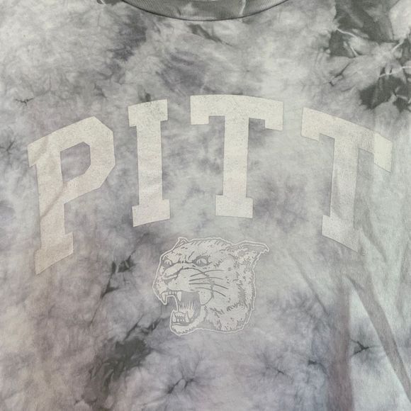 PITT Tie Dye Crop Top Small Tailgate - Picture 4 of 9
